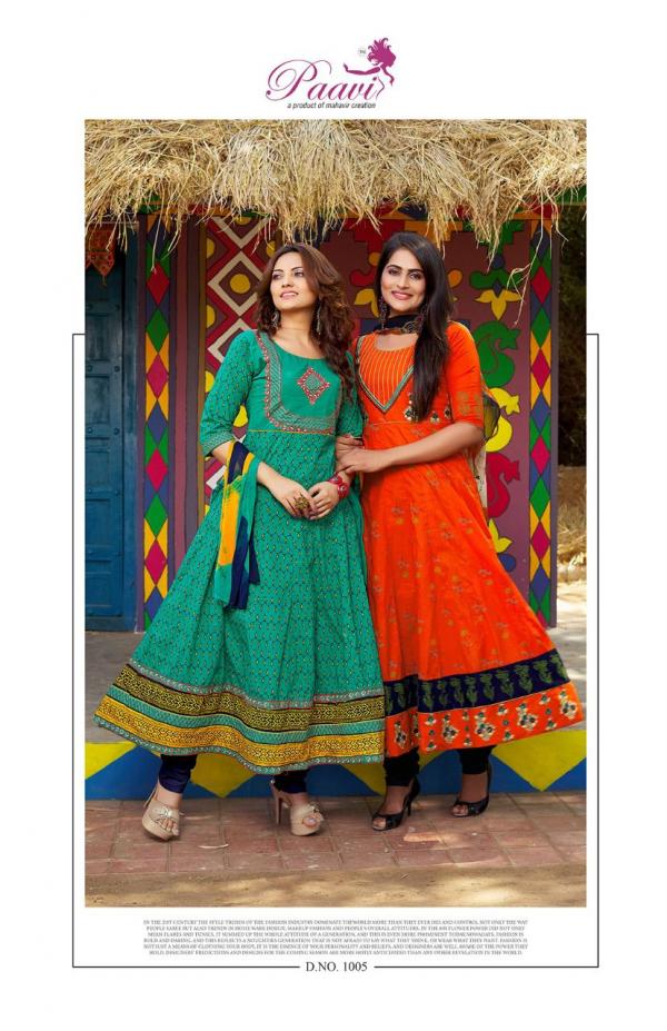 Paavi's Panna 17 Cotton Designer Festive Wear Readymade Salwar 